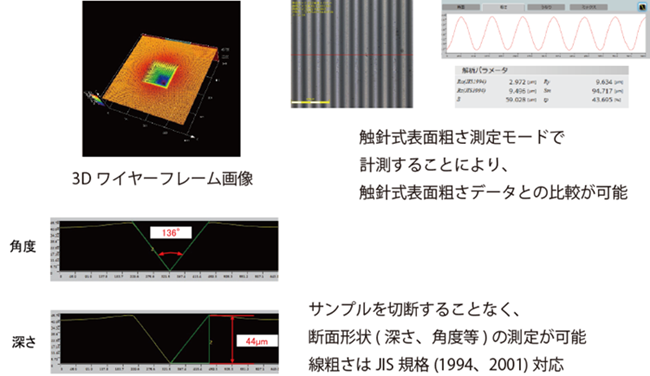レーザー顕微鏡観察
