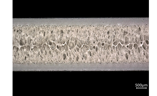 発泡倍率2倍(1.5mm → 3.0ｍｍ)