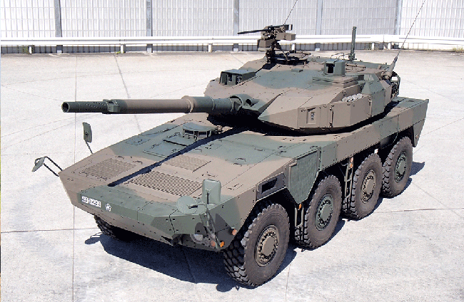 16式機動戦闘車用105mm施線砲