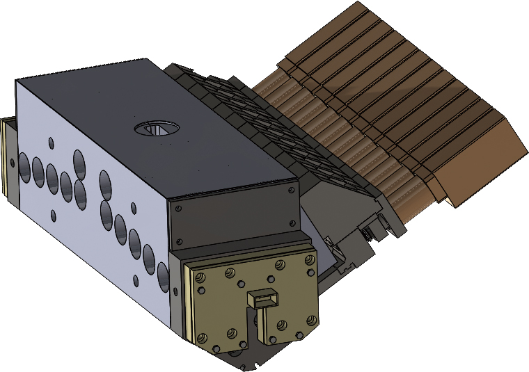 Full Automatic Thickness Control T-Die with Motor & Heat Bolt