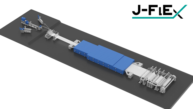 Simultaneous Biaxial Stretching Line